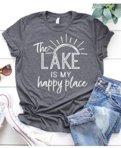 The Lake is My Happy Place T-shirt FD27F0