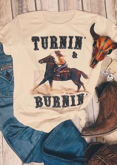 Turnin And Burnin Tshirt EL3F0