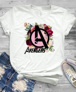 avengers floral tshirt FD27F0