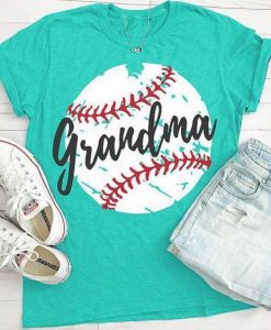 Baseball Grandma T-Shirt ZR13M0