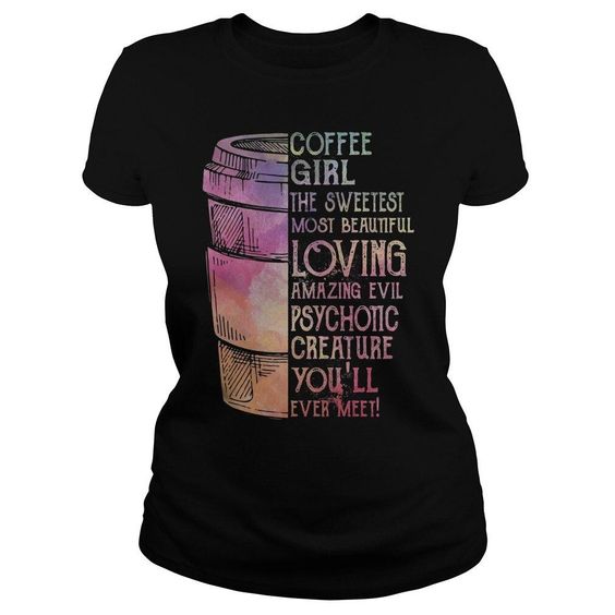 Coffee Girl T Shirt RL10M0