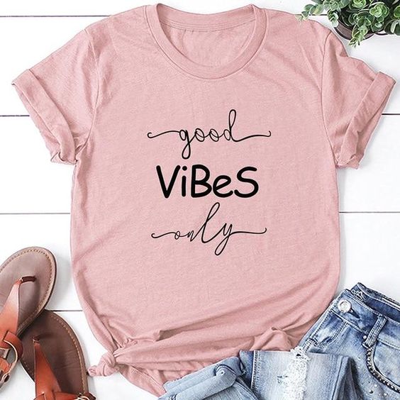 Good Vibes Only T-Shirt ZR13M0