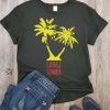 Grunge Palm Tshirt LE10M0