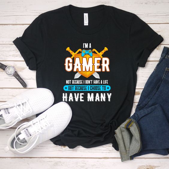 I'm A Gamer T Shirt RL10M0