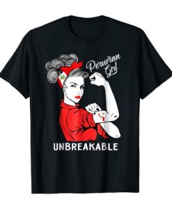 Peruvian Girl Unbreakable T-shirt ZR13M0