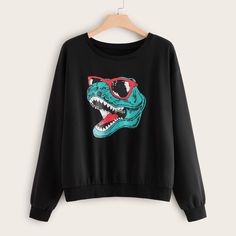 Plus Dinosaur Sweatshirt LE19M0