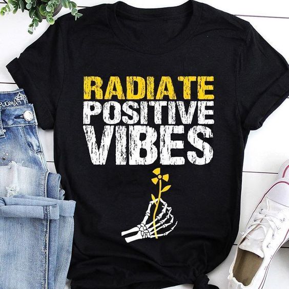 radiate positive T Shirt RL10M0