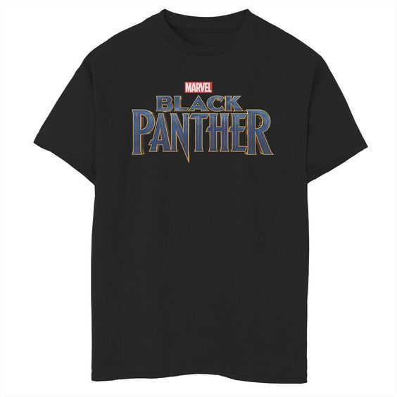 Black Panther Logo T-Shirt ND9A0