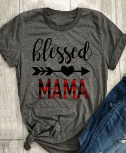 Blessed Mama T shirt AF4M0