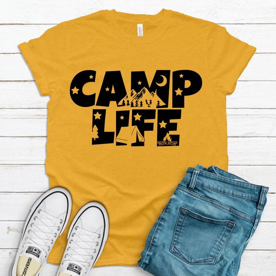Camp Life T Shirt AN13A0