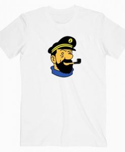Captain Haddock Tintin T Shirt AF4M0