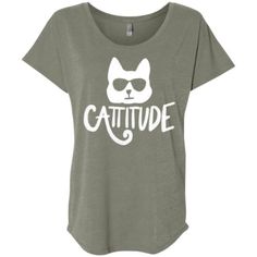 Cattitude Slouchy Tshirt AS1A0