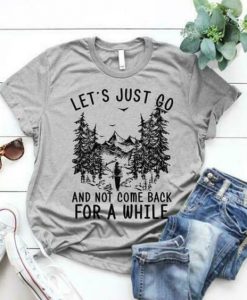 Hiking for a While T Shirt SE15A0