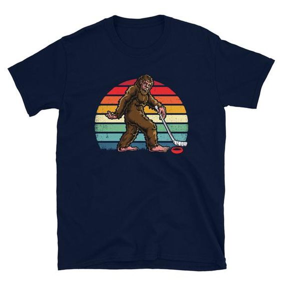 Hockey Bigfoot Cool T-Shirt ND9A0