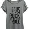 Jesus is my Rock T Shirt SE15A0