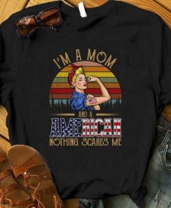 Mom and American T Shirt RL7A0