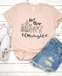 No Sleep Midnight Disney T Shirt SE15A0