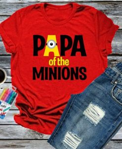 Papa Minions T Shirt SE15A0