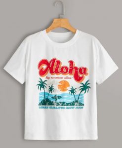 Tropical Aloha T-Shirt ND22A0