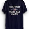 Undefeated World War T-Shirt ND9A0