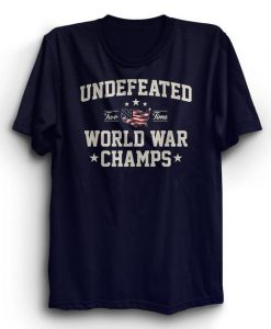 Undefeated World War T-Shirt ND9A0