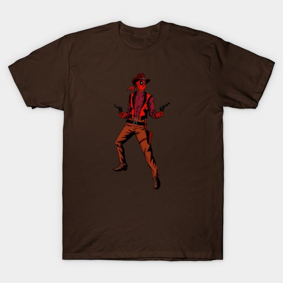 Wild West Deadpool T Shirt AF3A0