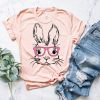 Easter Bunny With Glasses Shirt FD15JL0