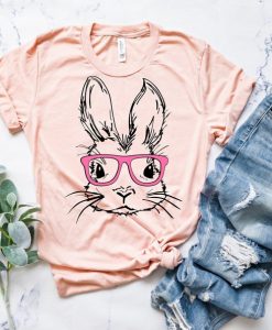 Easter Bunny With Glasses Shirt FD15JL0