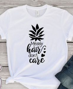 Messy hair don't care T Shirt AL16JL0
