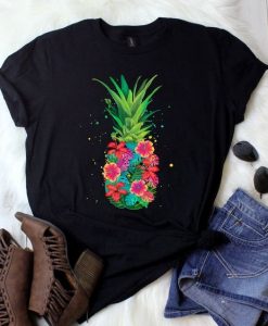 Pinapple flower T Shirt AL16JL0