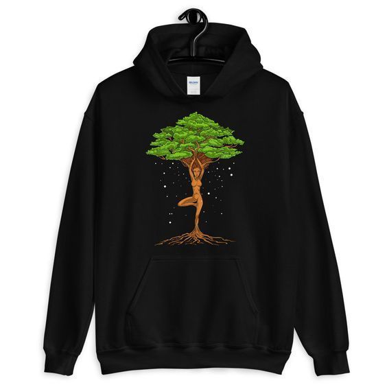 Tree yoga Hoodie AL6JL0