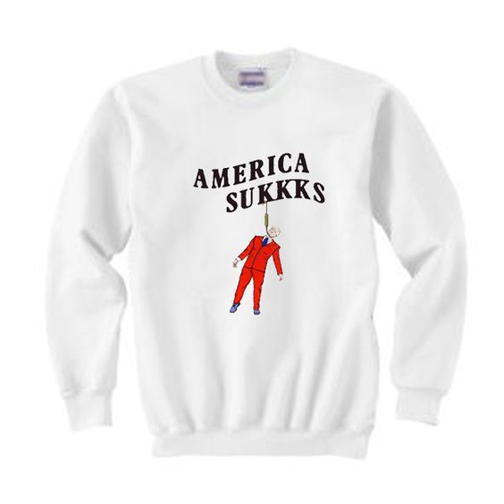 America Sukkks Sweatshirt AL12AG0