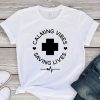 Calming vibes saving T Shirt AL4AG0