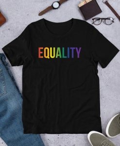 Equality rainbow T Shirt AL4AG0