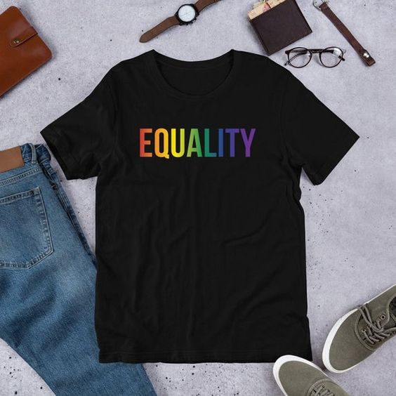 Equality rainbow T Shirt AL4AG0