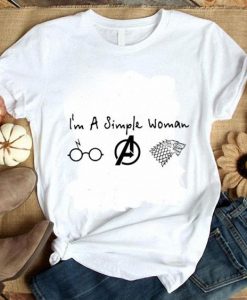 I'm a simple woman funny T Shirt AL4AG0