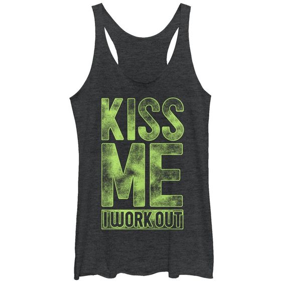 Kiss Me I Work Out Tanktop AL21AG0