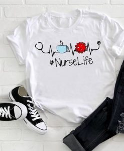 Nurse life T Shirt AL4AG0