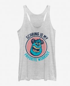 Sulley Scaring is My Workout Tanktop AL21AG0
