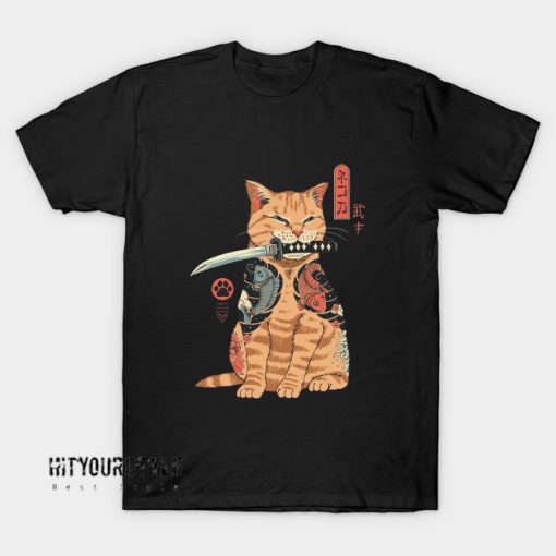 Japanese Cat Vintage T-Shirt FD30N0