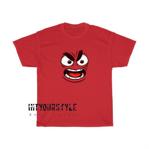 Angry Face Emote Tshirt SC31D0