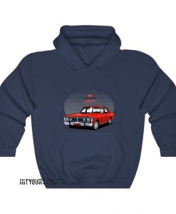 Red Classic Car Hoodie AL24D0