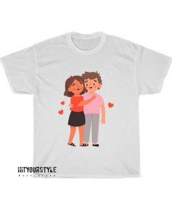 happy-on-valentine's-day-T-Shirt EL21D0