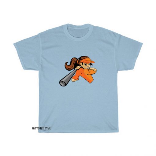 softball girl T-shirt FD5D0