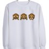 Emoji Monkey Sweatshirt SR19F1