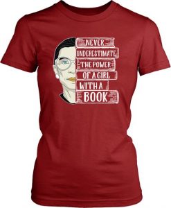Girl With Book T-Shirt SR19F1