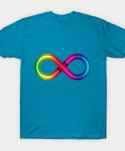 Neurodiversity Rainbow T-Shirt NT25F1