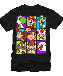 Nintendo Mario Cast T-Shirt DA5F1