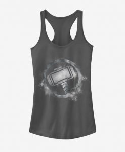 Girls Charcoal Grey Tank Top IS3M1