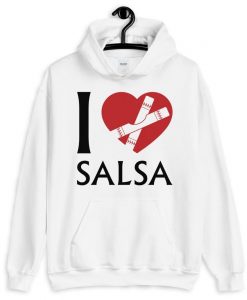 I Heart Salsa Hoodie SD9MA1